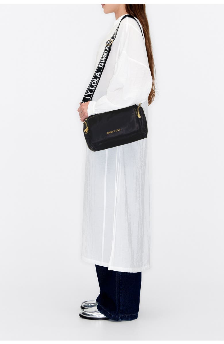 Bimba y Lola Medium Pocket Crossbody Bag, Alternate, color, Black