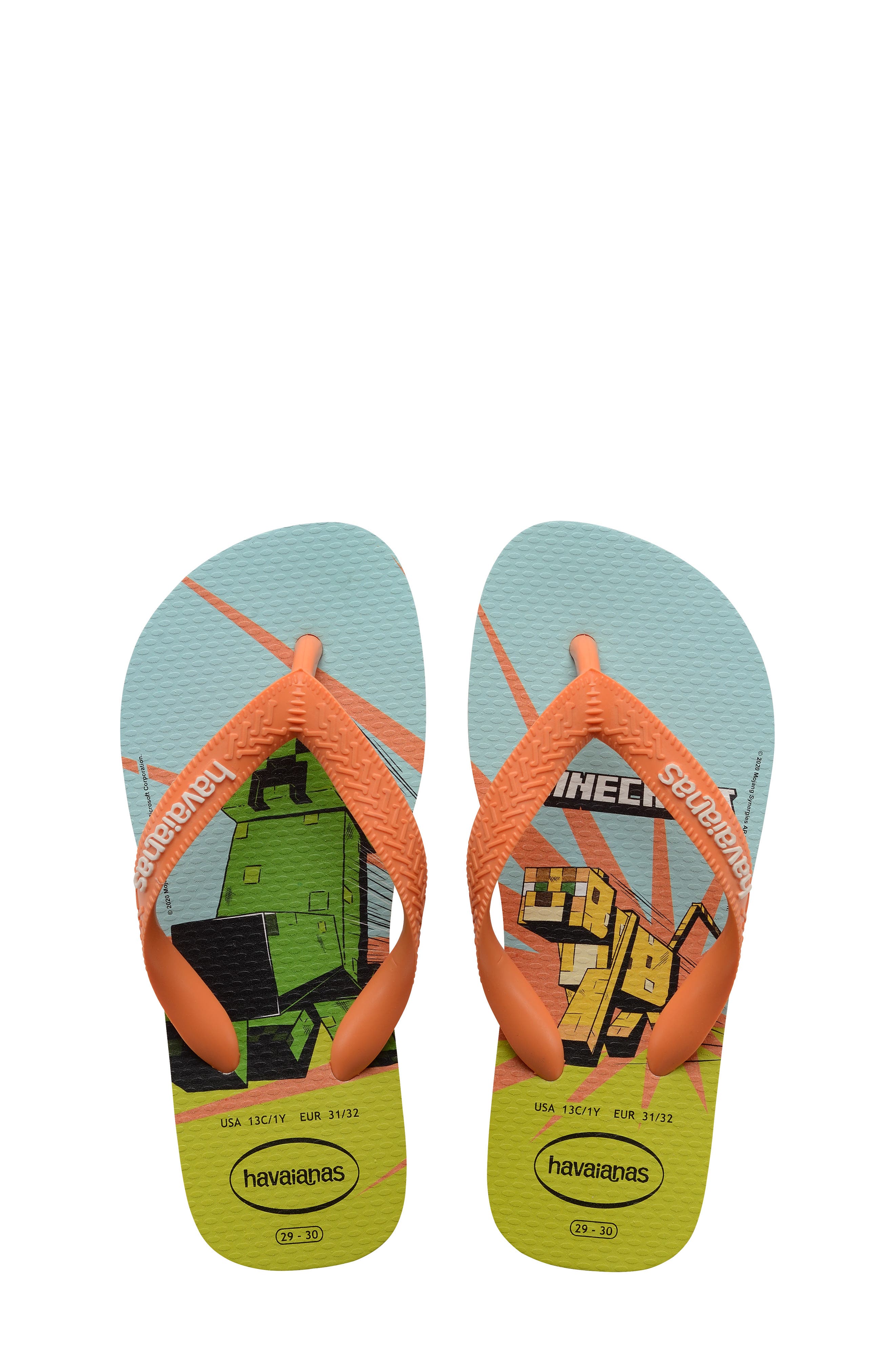 Havaianas Kids' Minecraft Sandal, Main, color, 