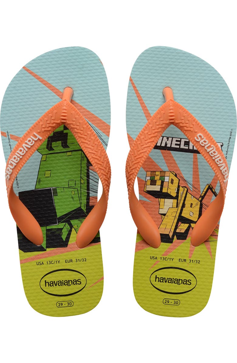 Havaianas Kids' Minecraft Sandal, Main, color,