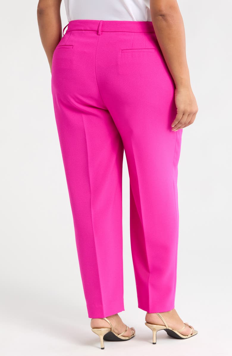 Tahari ASL Classic Pants, Alternate, color, Shocking Pink