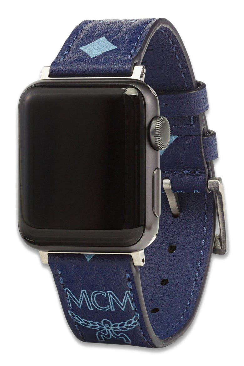 Apple Watch Band in Visetos- S/M, Main, color, Blue