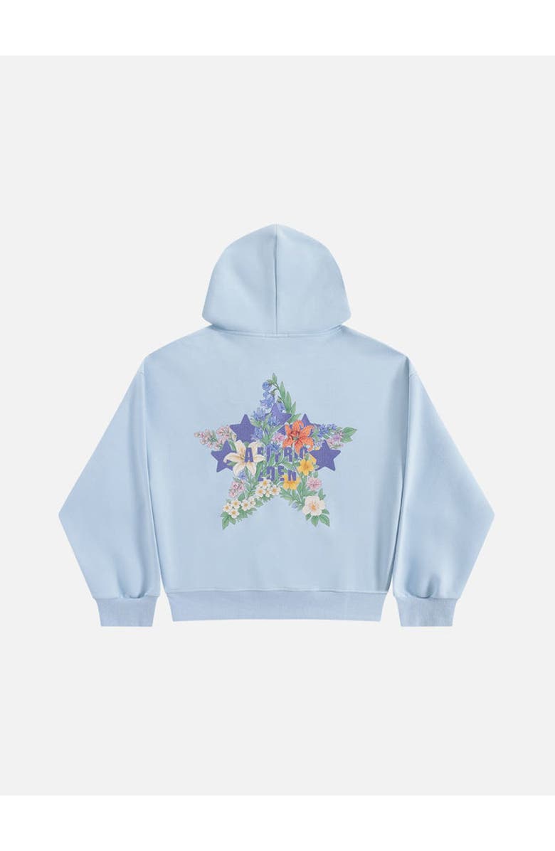 AELFRIC EDEN Floral Eden Star Pullover Hoodie, Alternate, color, Blue