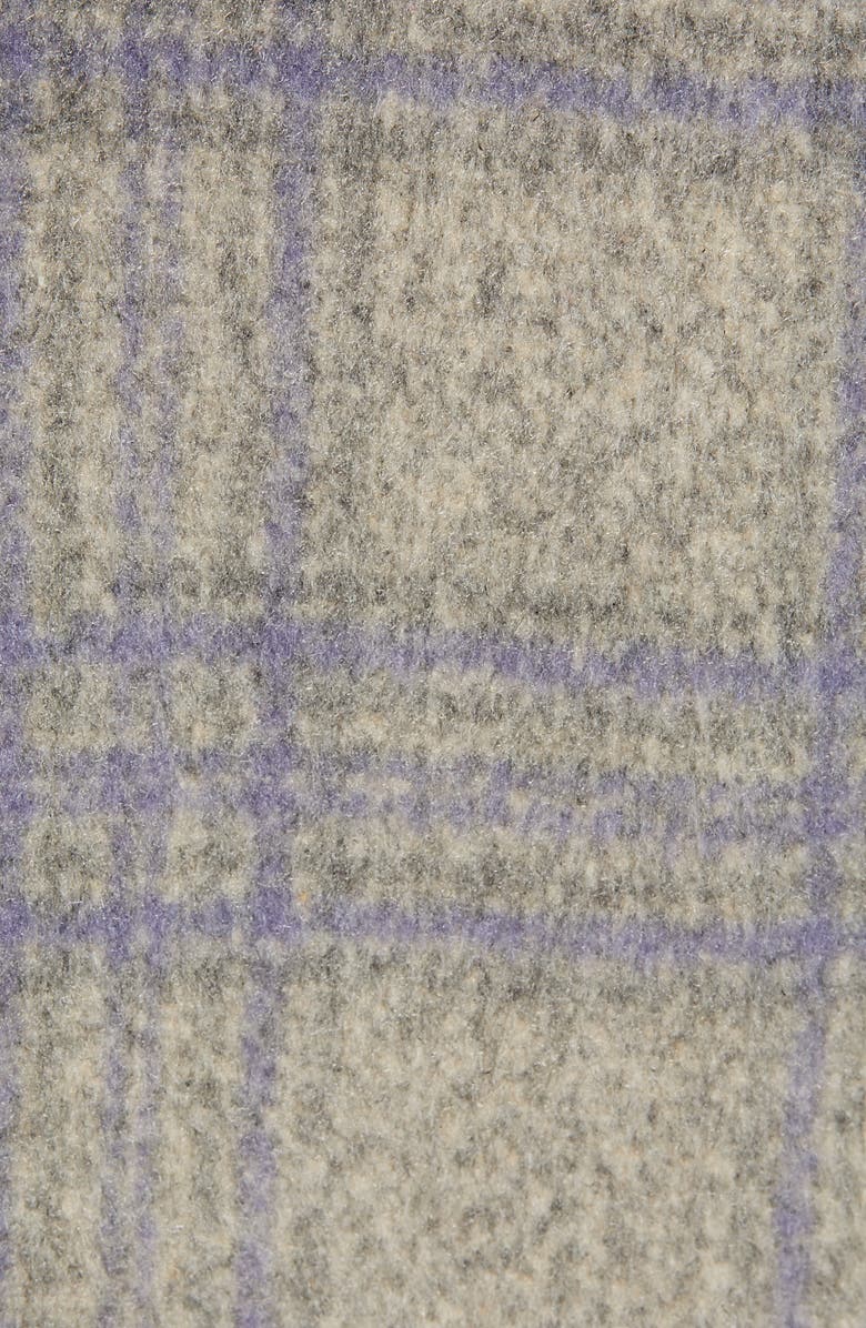 ASTR the Label Plaid Flannel Coat, Alternate, color,