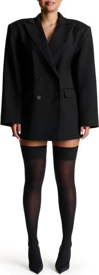 Oversize Long Sleeve Blazer Dress