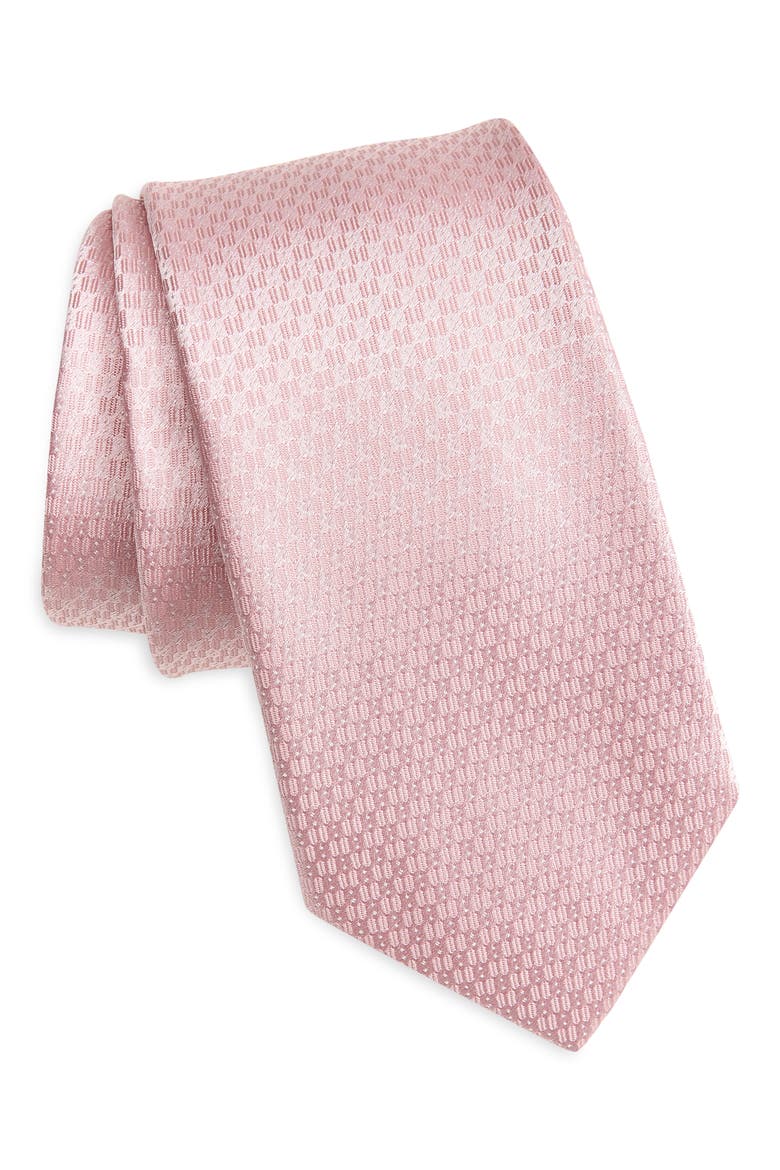 Emmett Microgeometric Tie, Main, color, PINK