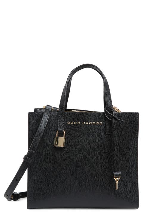 Mini Grind Coated Leather Tote