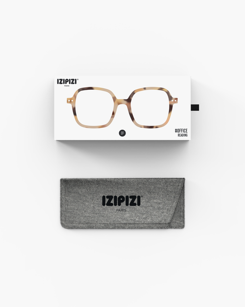 Izipizi #c 49mm Square Reading Glasses In Black