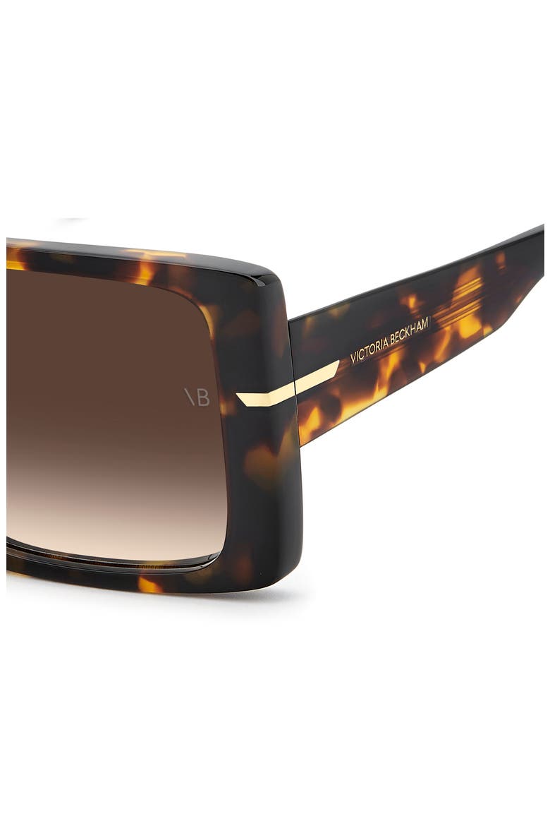 VB 1023/S 57mm Square Sunglasses, Alternate, color, HAVANA/ BROWN SF