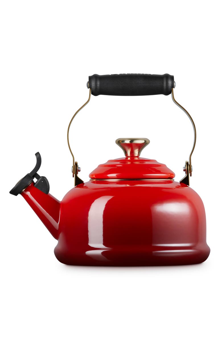 Le Creuset ENAMEL ON STEEL 1.7 QT WHISTLI, Alternate, color, Cerise