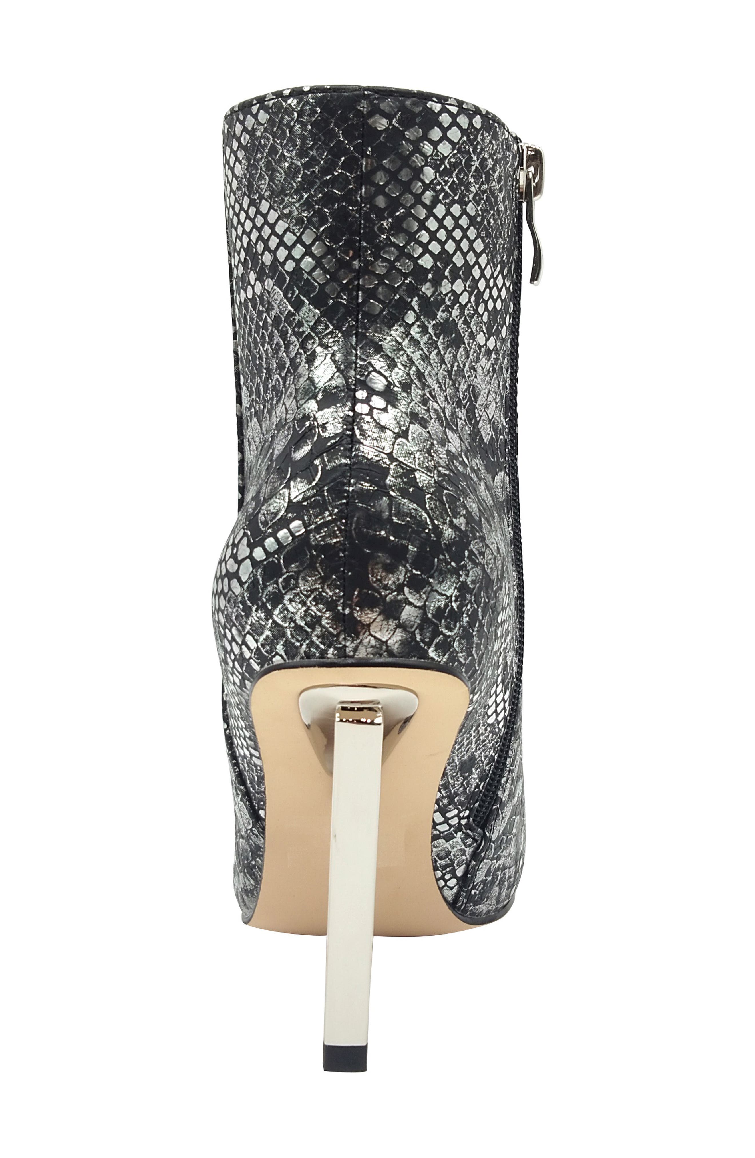 NINETY UNION Gia Triangle Heel Bootie, Alternate, color, Black