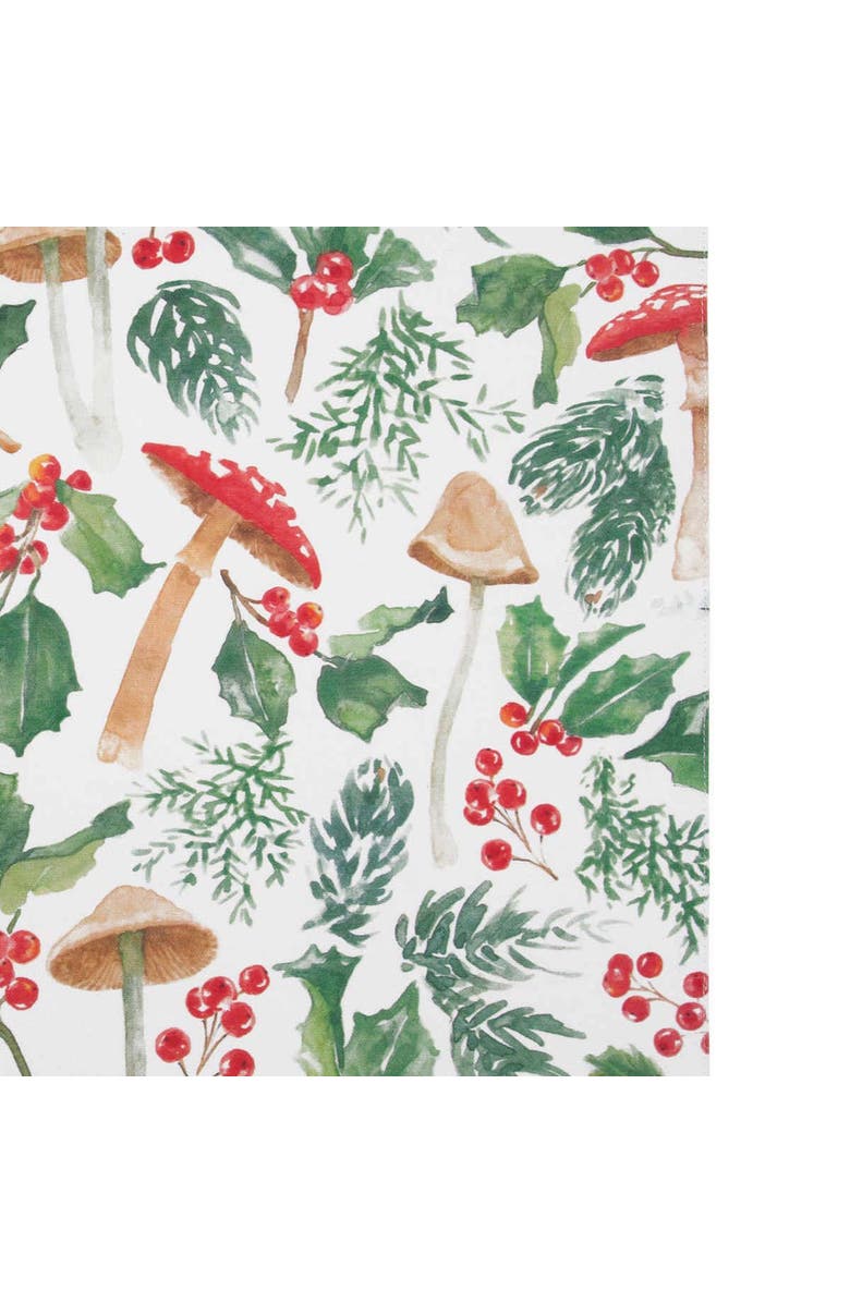 C&F Home Mushroom Meadow Placemats Set of 6, 14" x 20", Alternate, color, Green