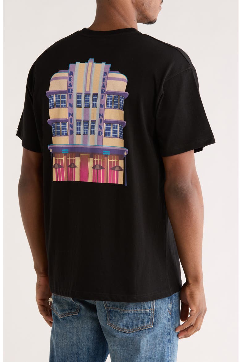 South Beach Graphic T-Shirt, Alternate, color, BLACK