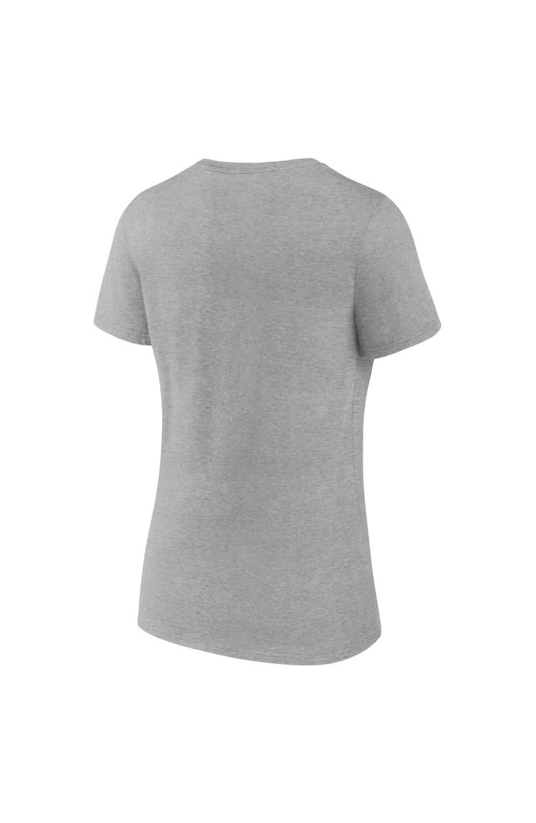 FANATICS Women's Fanatics Branded Steel New England Revolution Evergreen Logo V-Neck T-Shirt, Alternate, color, Steel