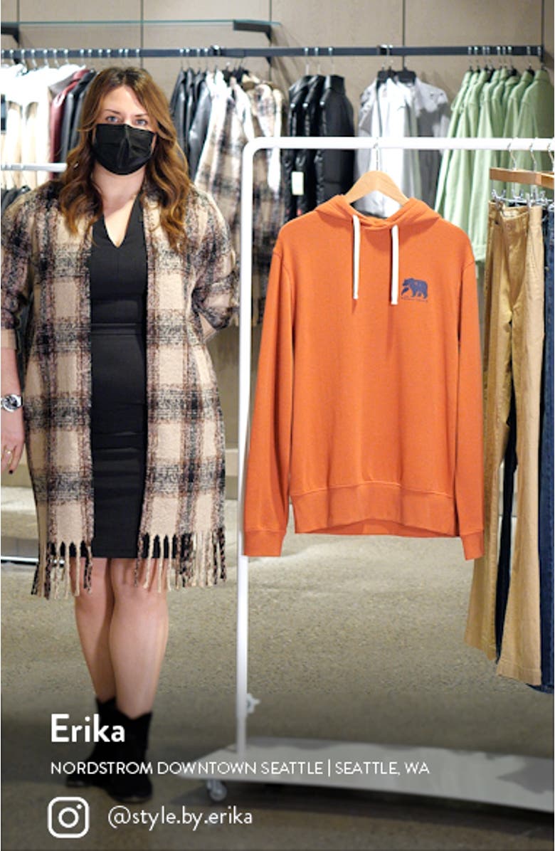 Mountain Bear Logo Fleece Hoodie, sales video thumbnail