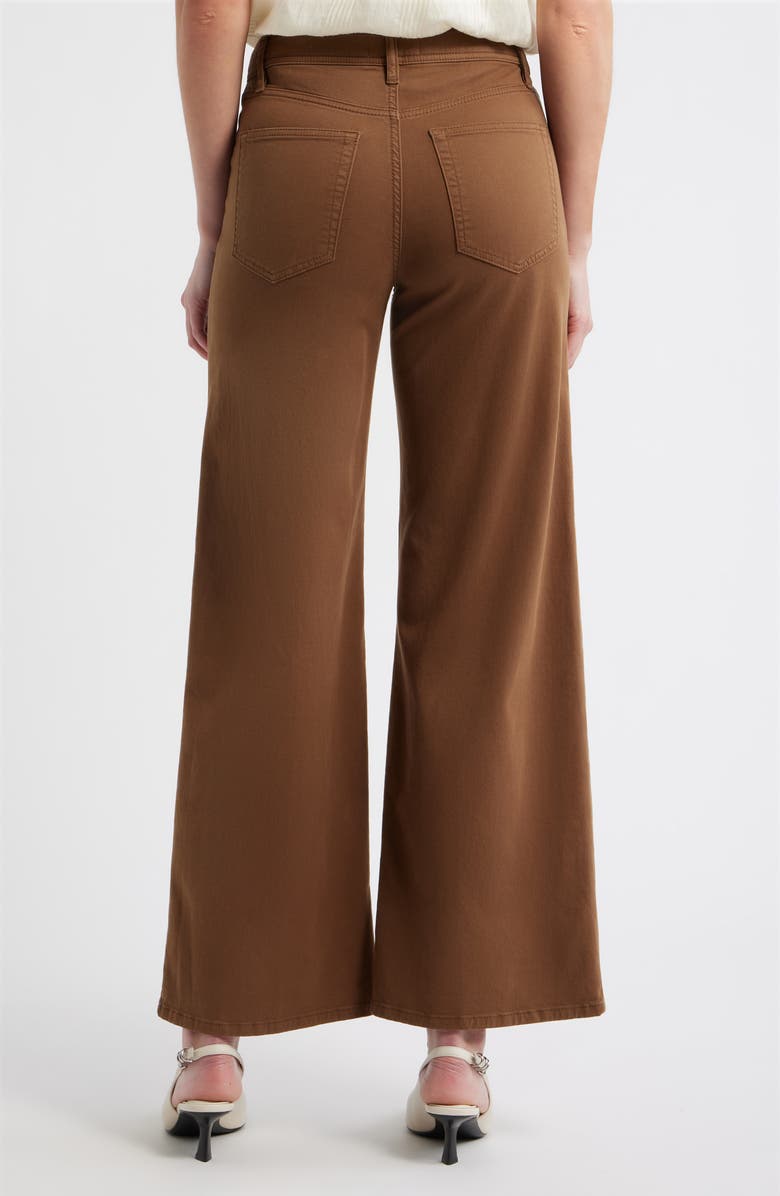 FRAME Le Slim Palazzo Harbor Pocket High Waist Wide Leg Jeans, Alternate, color, 