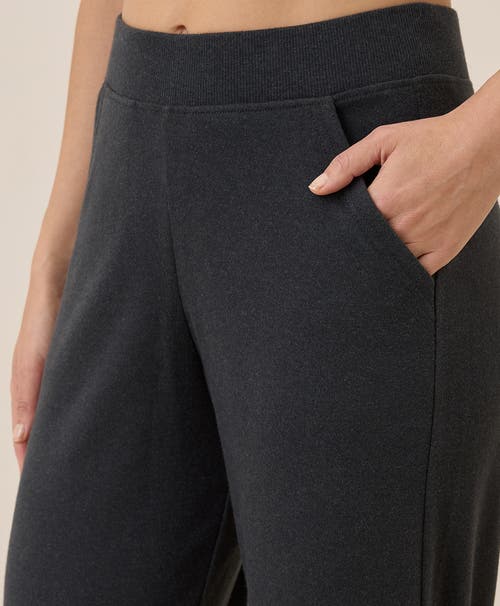 Pact Organic Cotton Airplane Jogger In Charcoal Heather