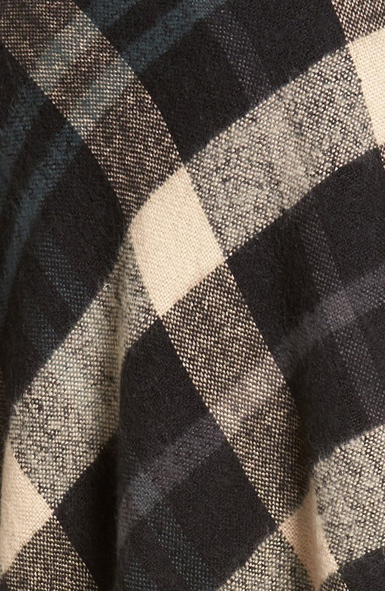 Treasure & Bond Treasure&Bond Plaid Blanket Wrap, Alternate, color,