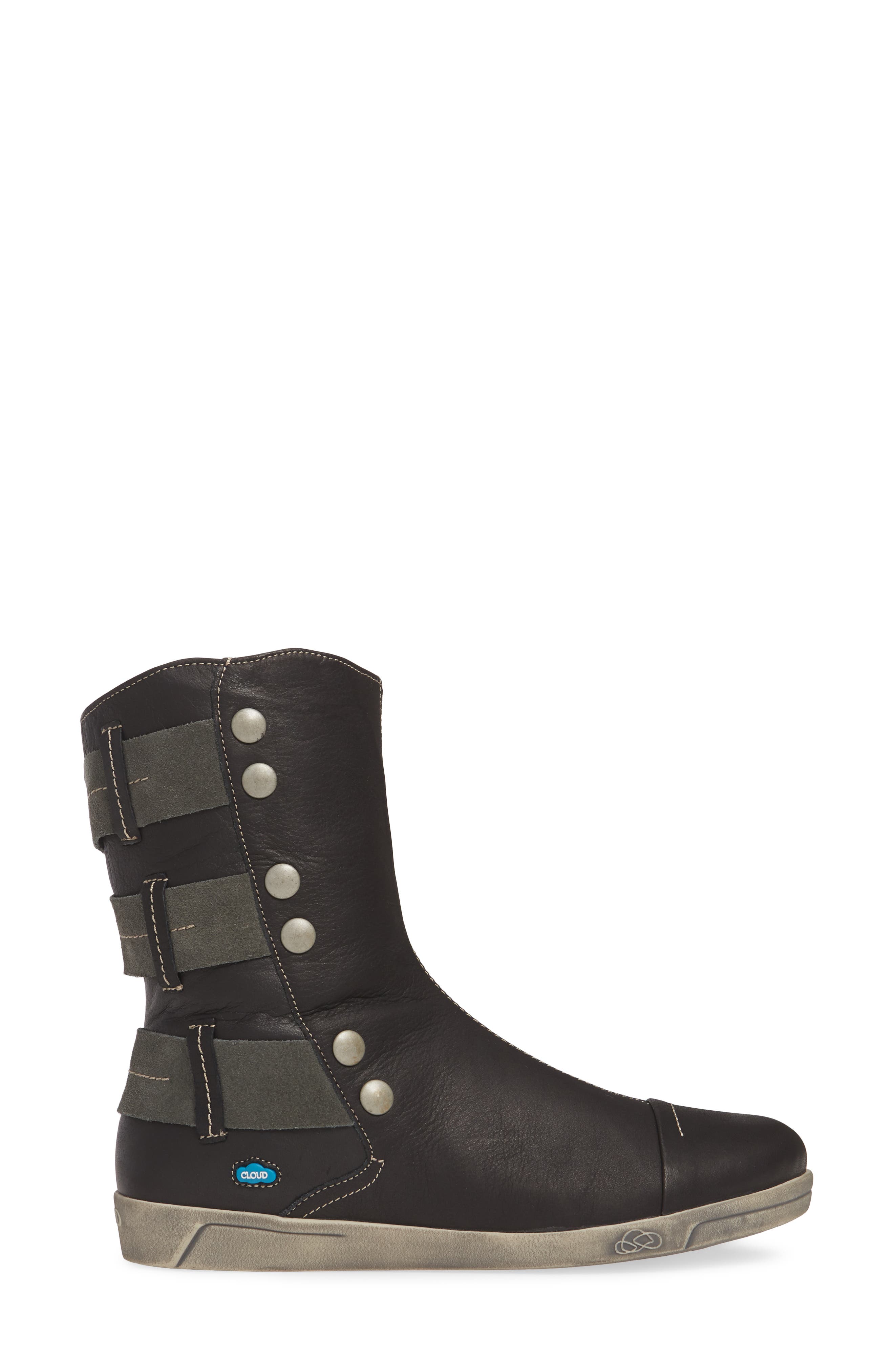 CLOUD Amber Wool Lined Bootie, Alternate, color, 