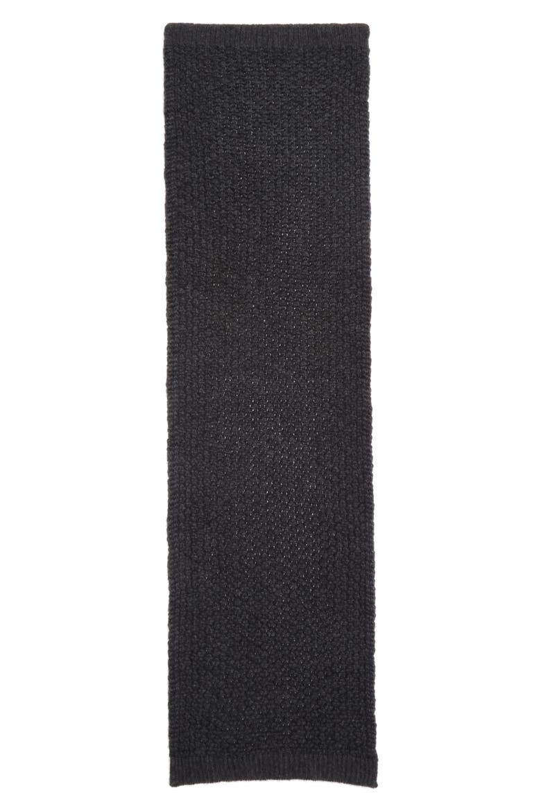Eva Cashmere, Silk & Wool Scarf, Alternate, color, CLOUD CL BLK Q26302