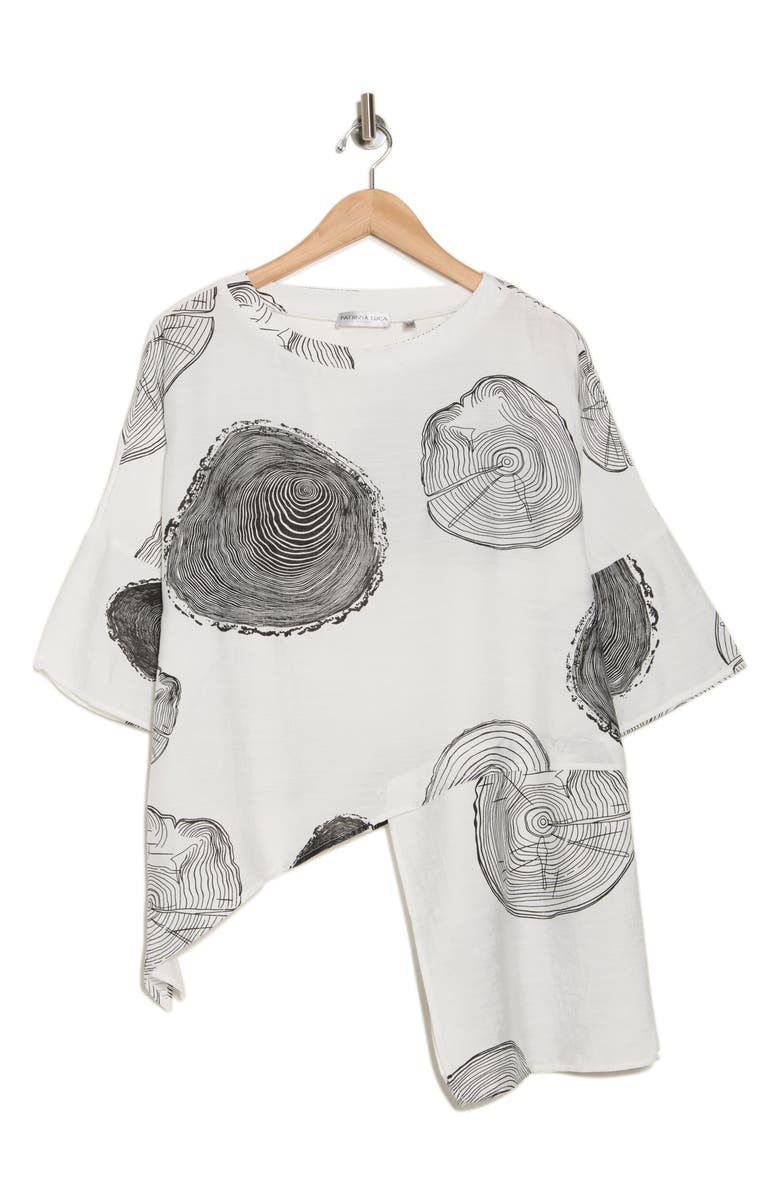 PATRIZIA LUCA Asymmetric Boxy Tunic, Alternate, color,