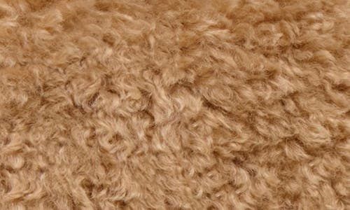 Apparis Noor Bouclette Pochette In Brown