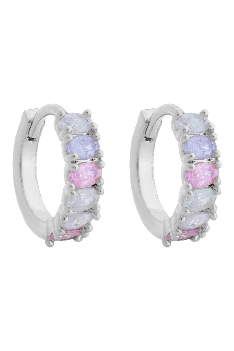 Dreaming About You Hoop Earrings, Main, color, SILVER