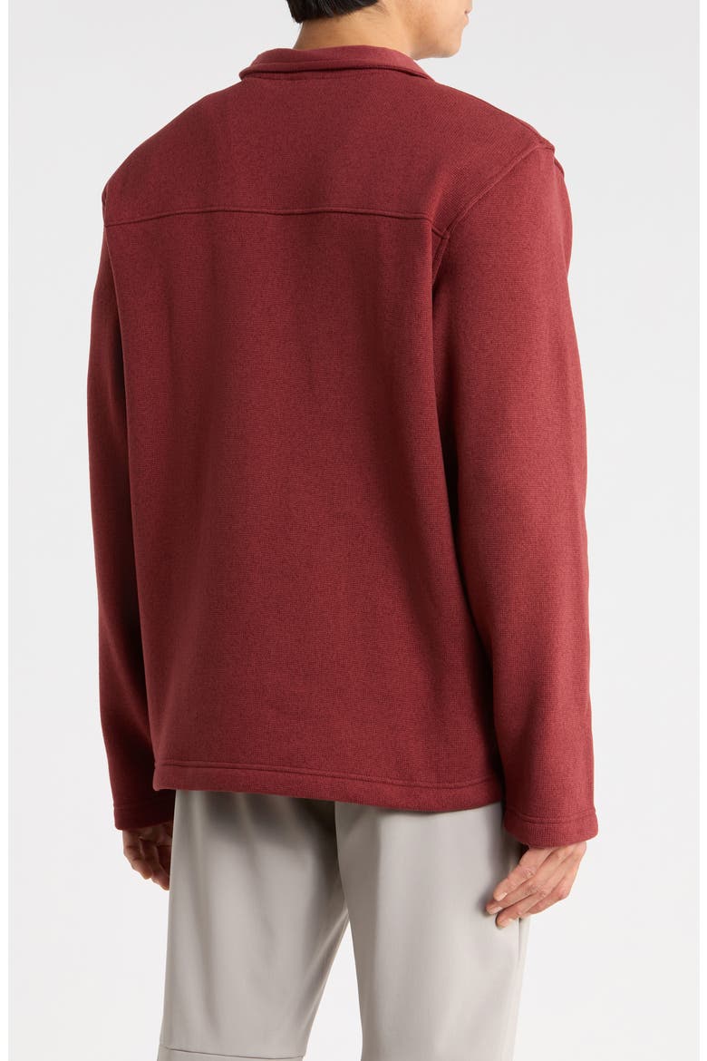 Gordon Lyons Full Zip Fleece Jacket, Alternate, color, SUMAC HEATHER