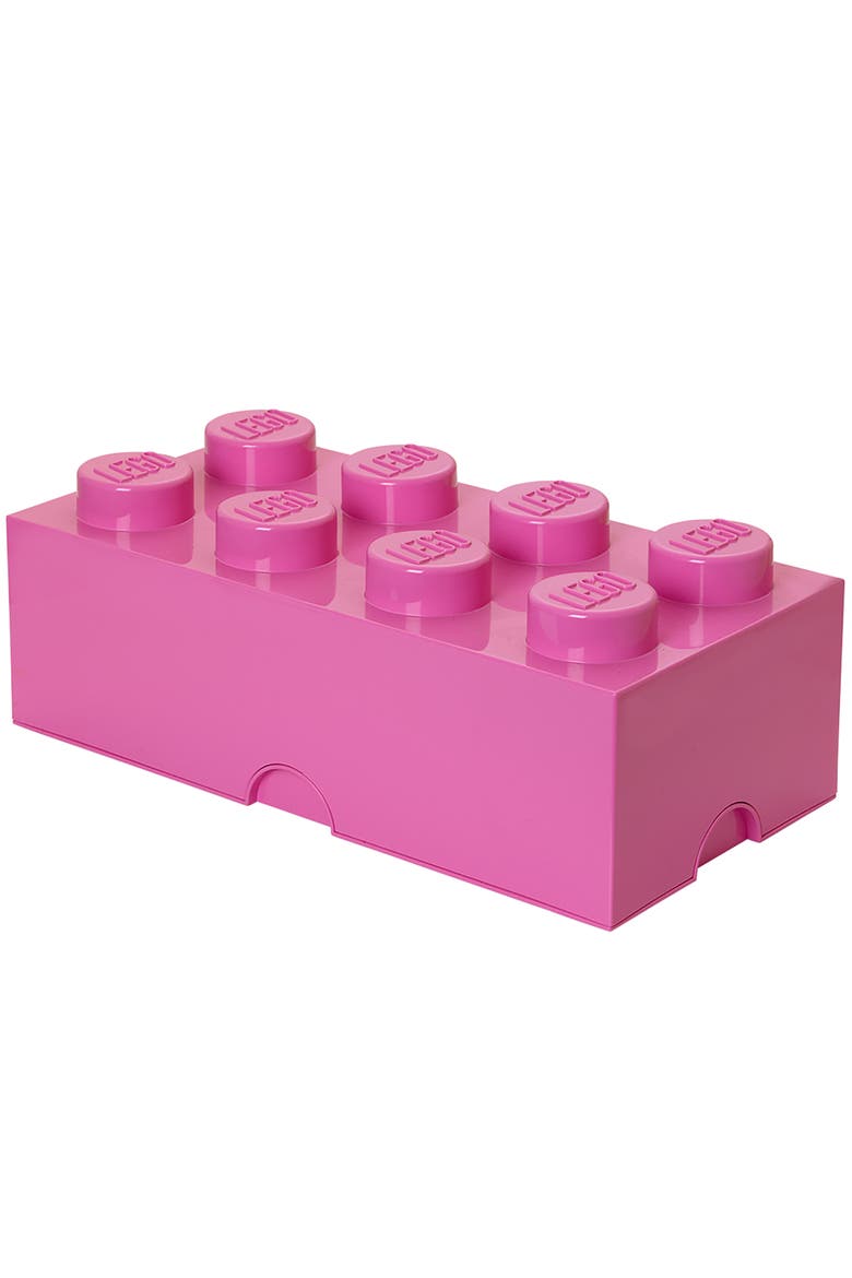 Storage Brick 8 Medium Pink, Alternate, color, Pink