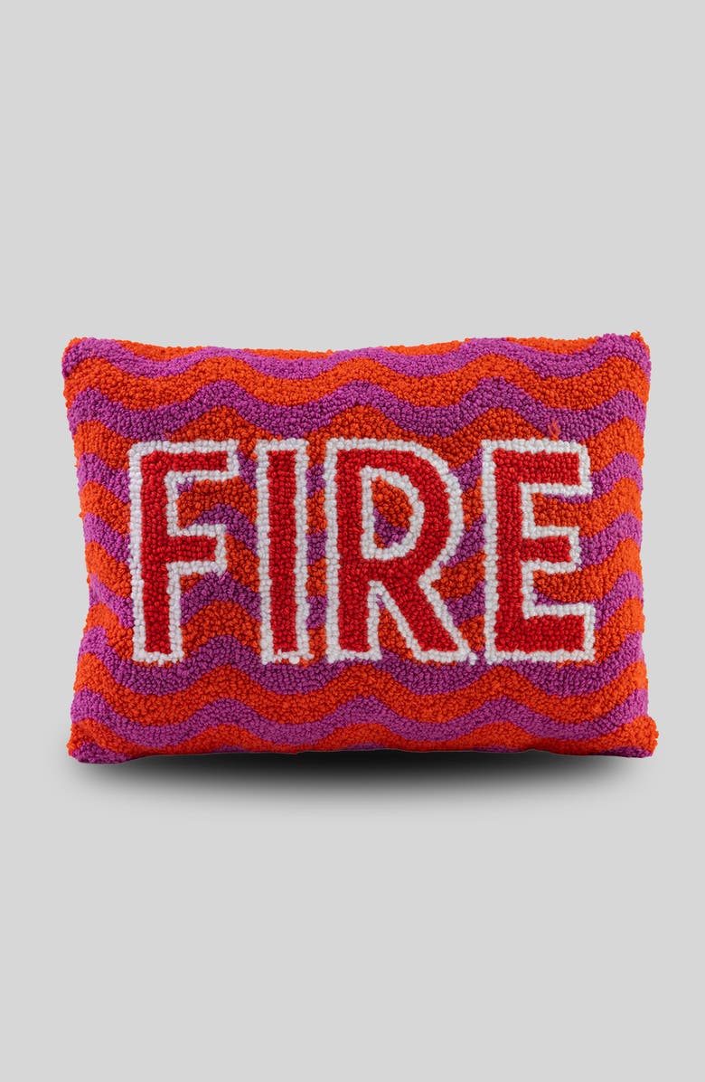 Furbish Fire Pillow, Main, color, Fire