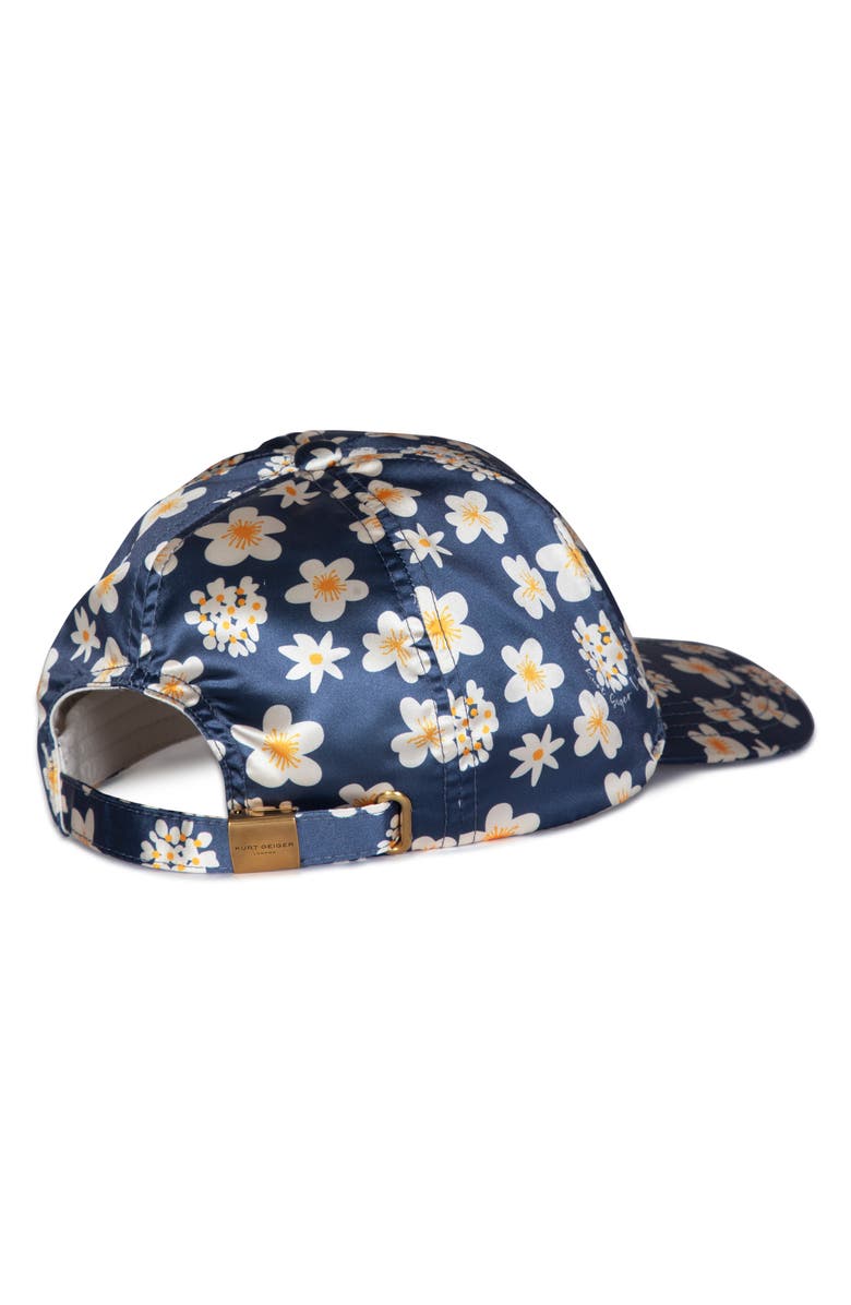 Kurt Geiger London Ditzy Floral Baseball Cap, Alternate, color, Vintage Blue