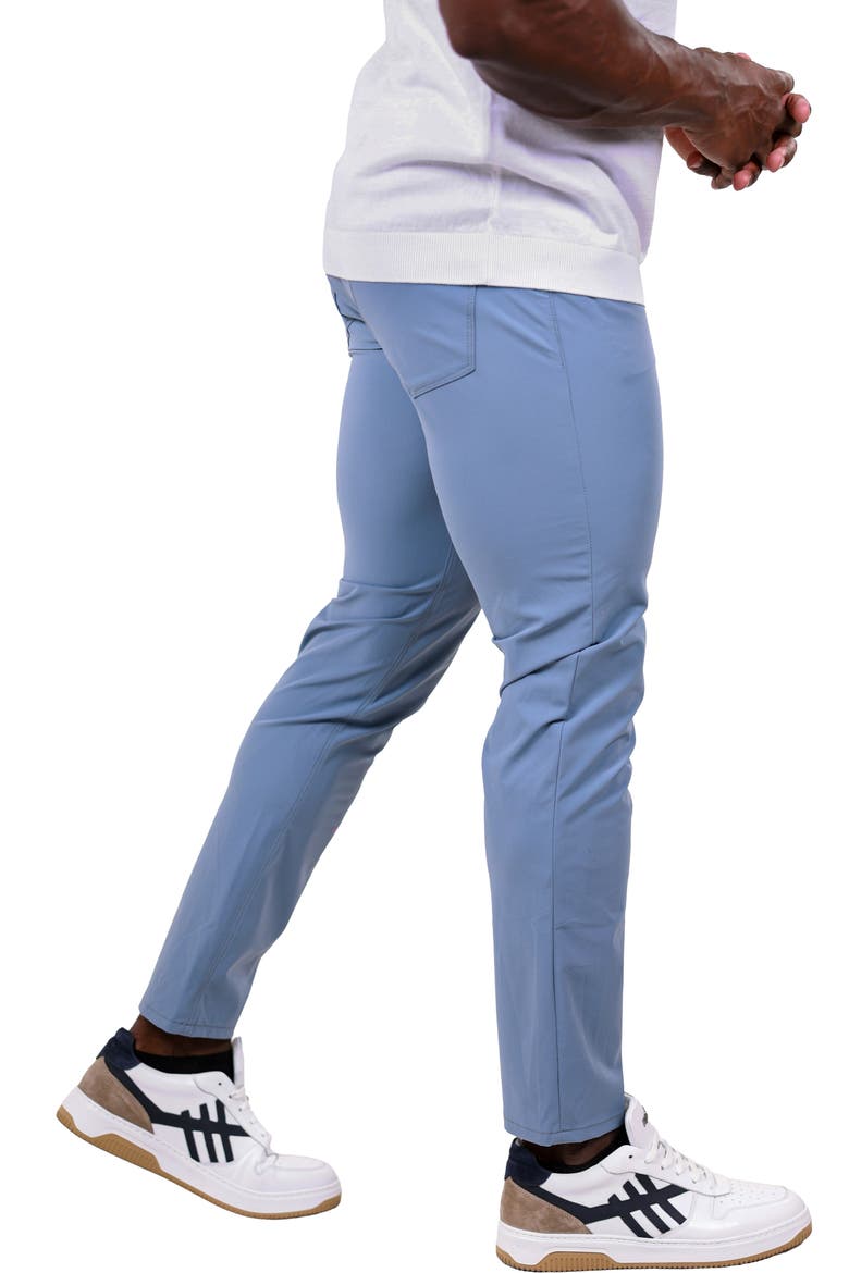 Marthyr Slim Fit Pants, Alternate, color, BLUE