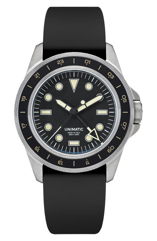 UNIMATIC Diving Heritage Diving Watch, 41.5mm in Black  product