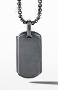 David Yurman Streamline® Tag in Black Titanium