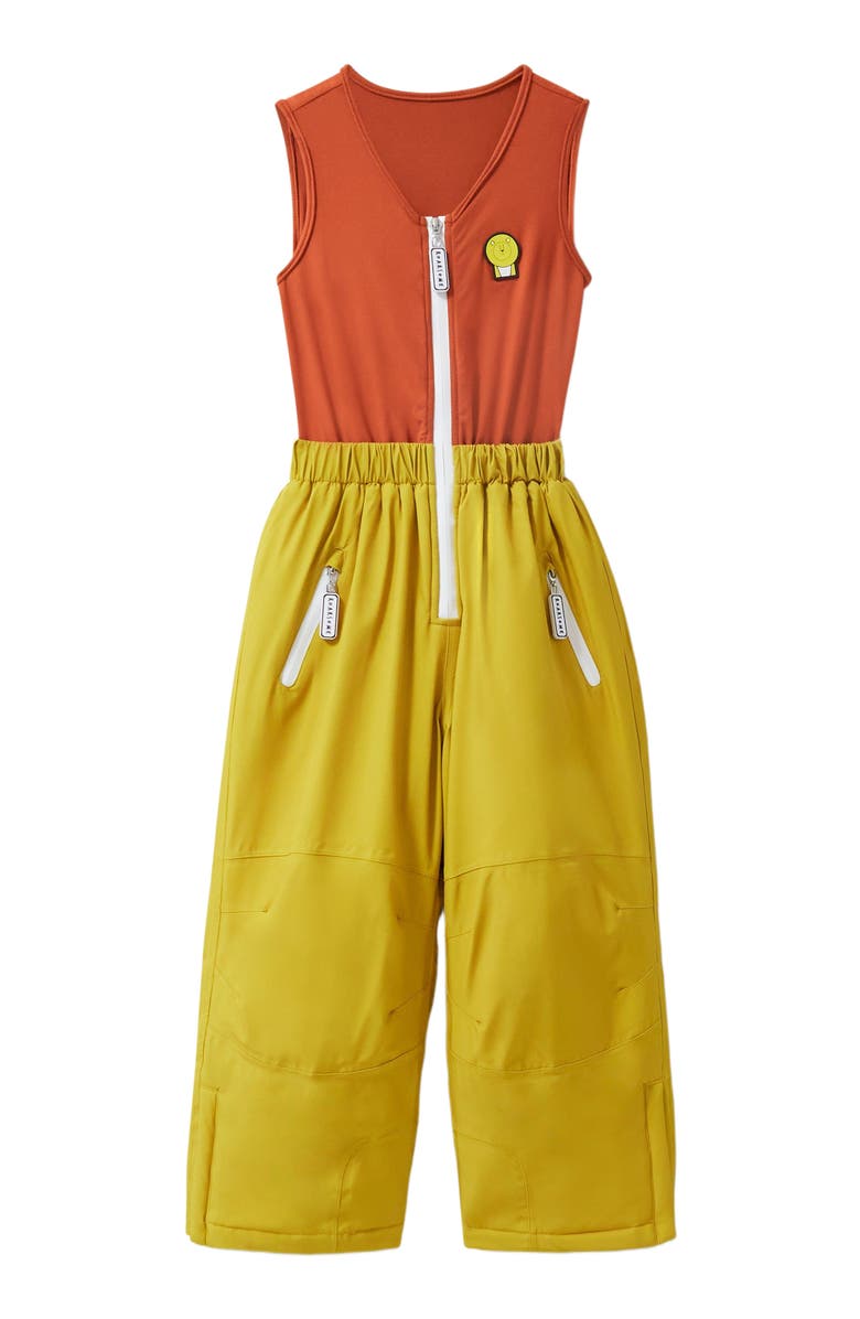 Roarsome Cub the Lion Ski Pants, Alternate, color, Yellow