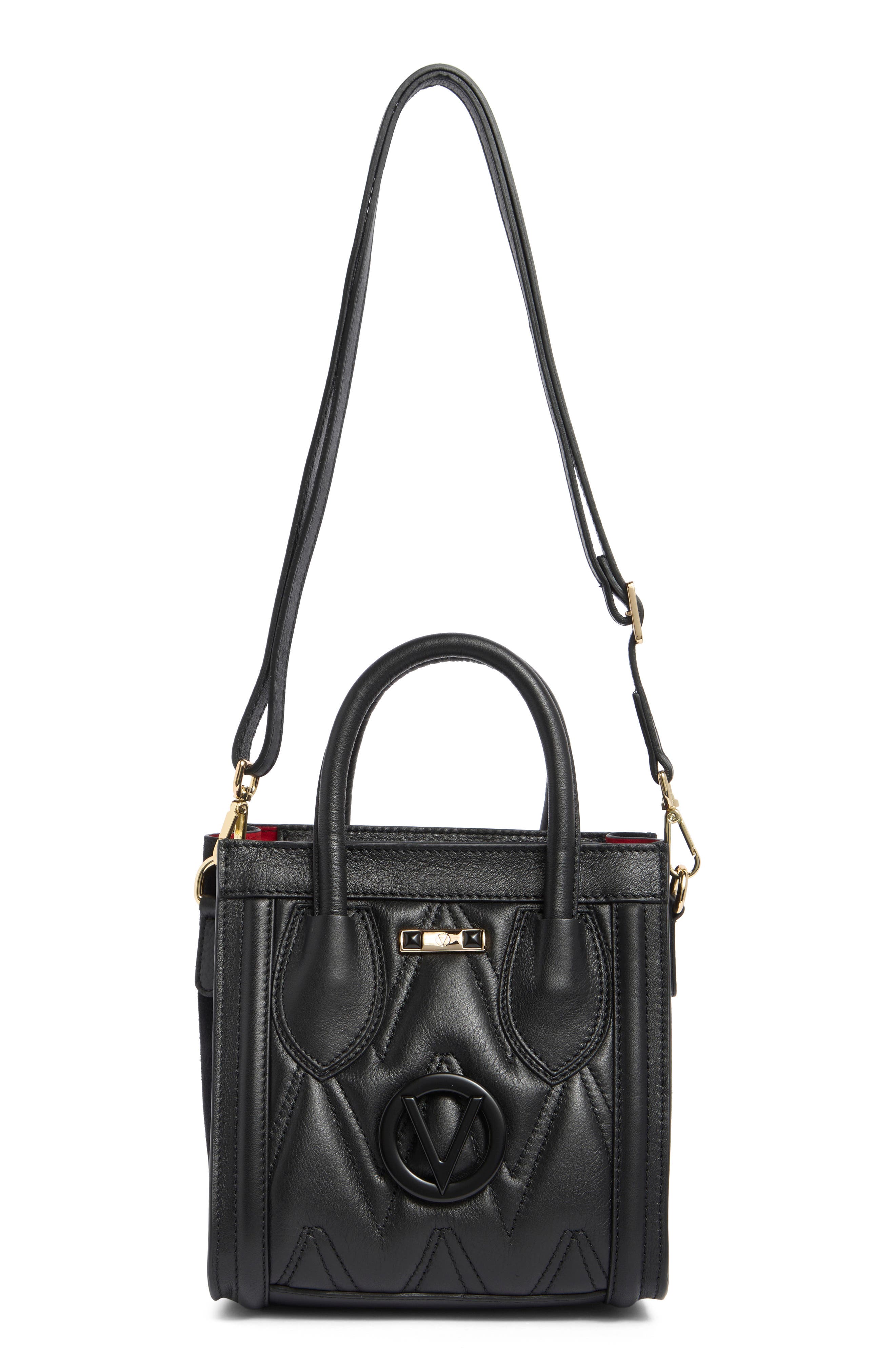 VALENTINO BY MARIO VALENTINO Eva Diamond Convertible Top Handle Bag, Main, color, 