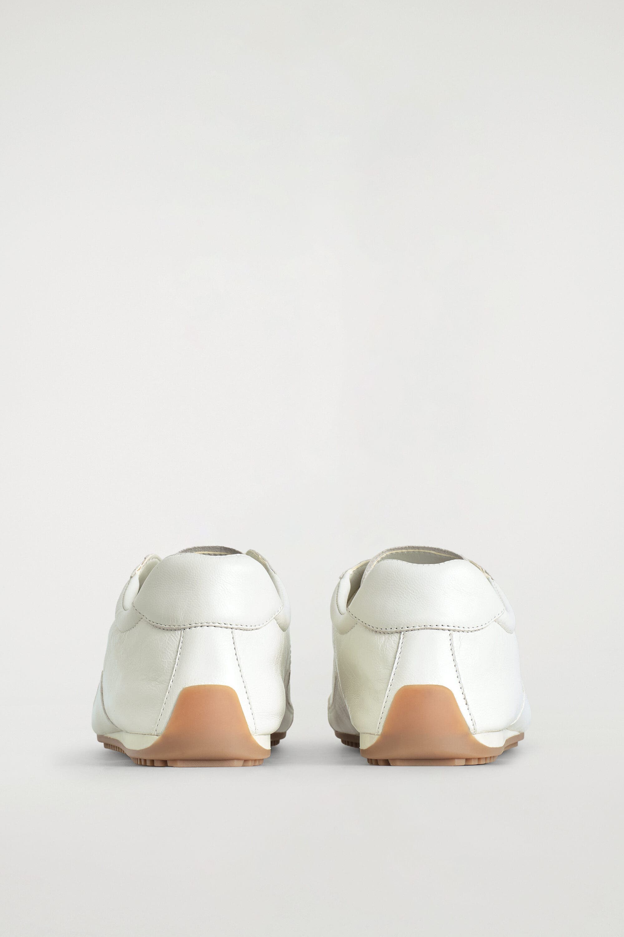 Leather Sneakers, Alternate, color, WHITE