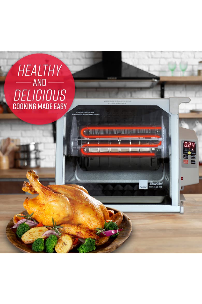 Digital Rotisserie Oven, Alternate, color, Silver