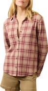 Faherty Legend Sweater Knit Plaid Button-Up Shirt