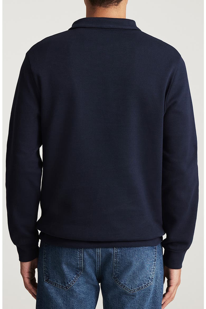 Half Zip Sweatshirt, Alternate, color, BARITONE BLUE