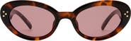 Le Specs Tootsie 53mm Cat Eye Sunglasses