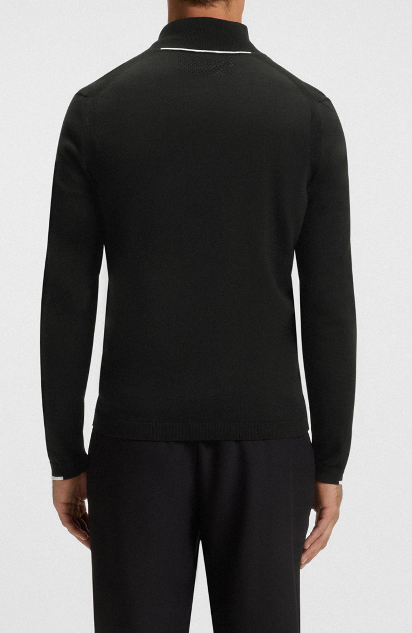 Ever-X Quarter Zip Cotton Sweater - image 2