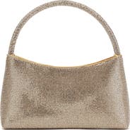 LADY COUTURE Dressy Rhinestone Top Handle Bag