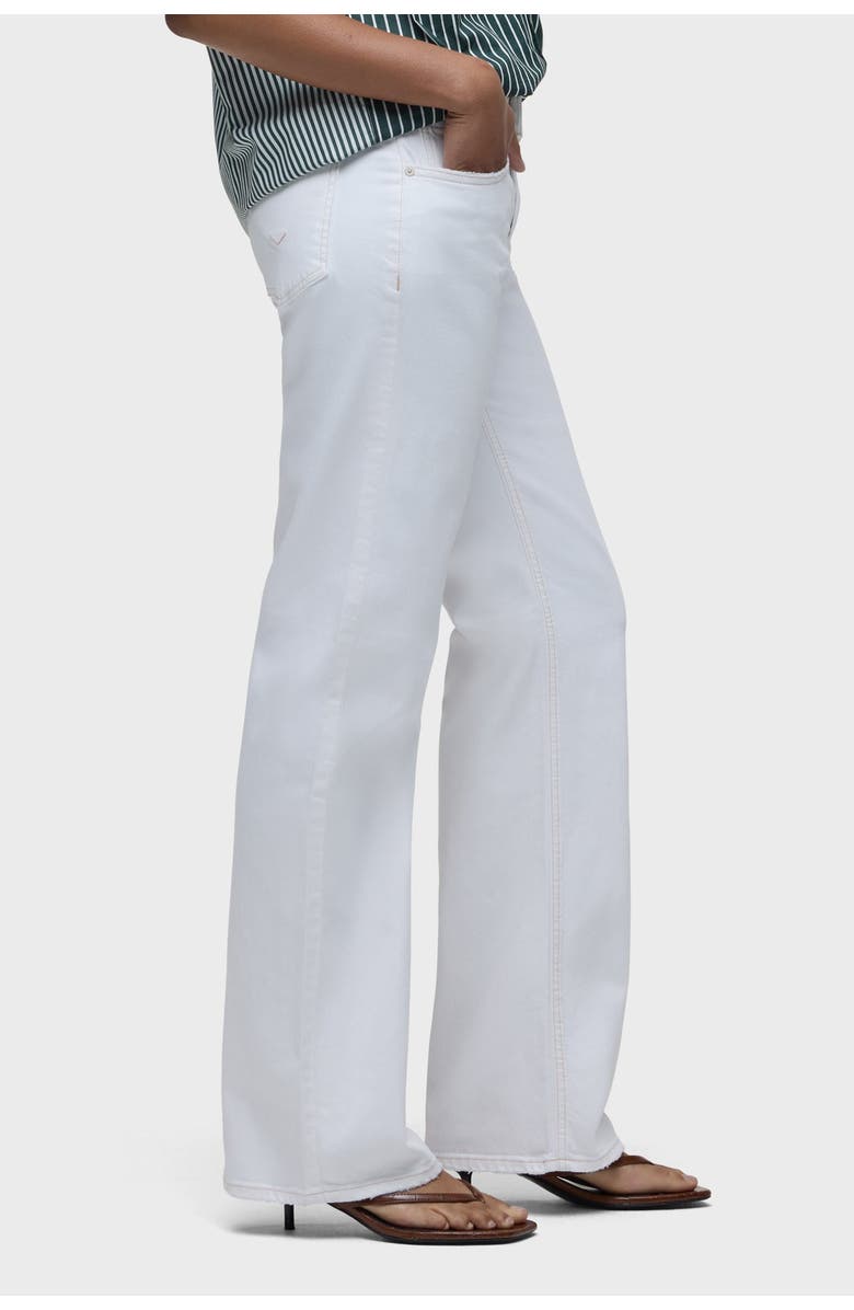 Hudson Jeans Kelli Loose Straight, Alternate, color, White