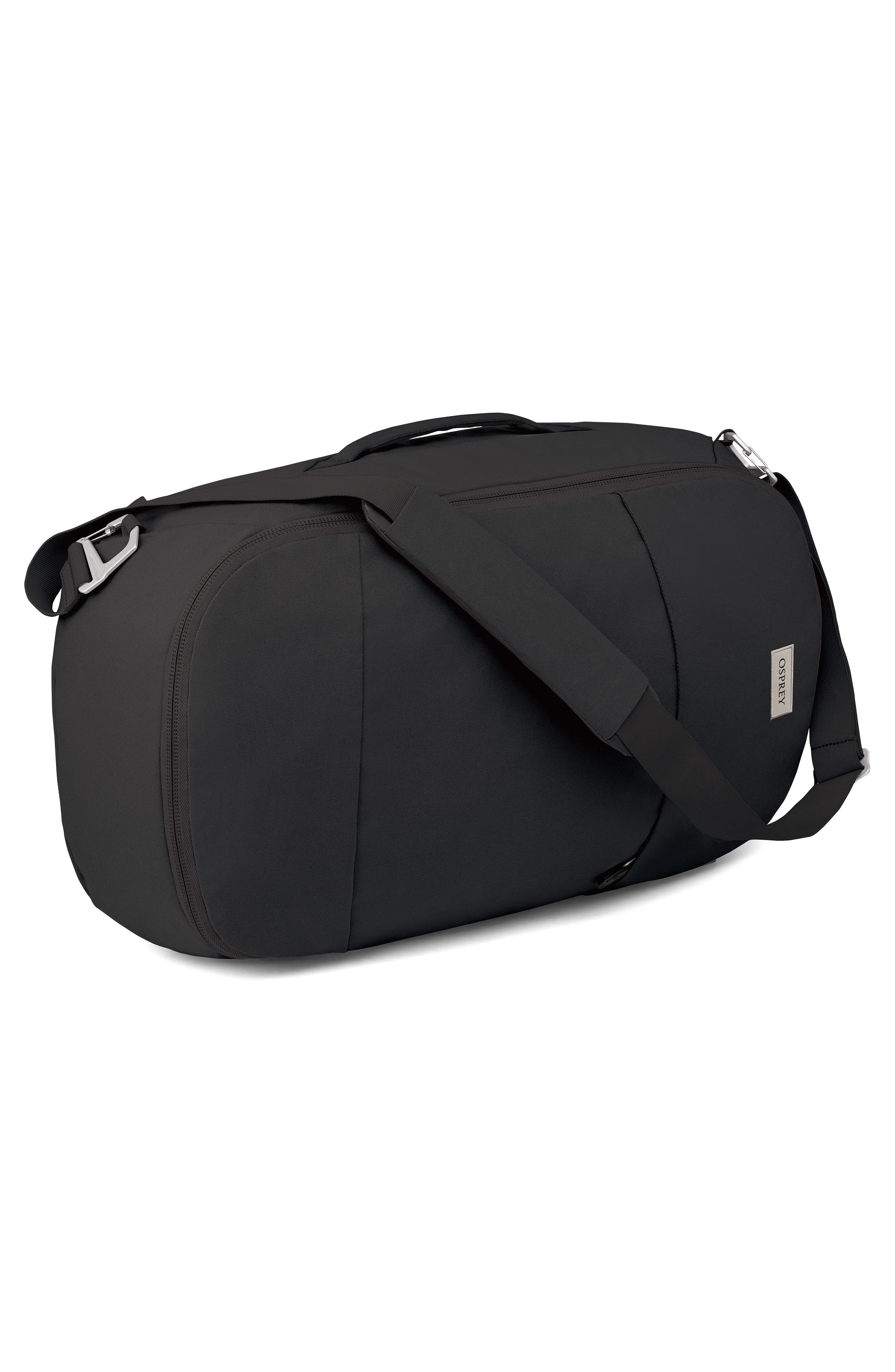 Osprey Arcane Duffel Backpack, Alternate, color, Black