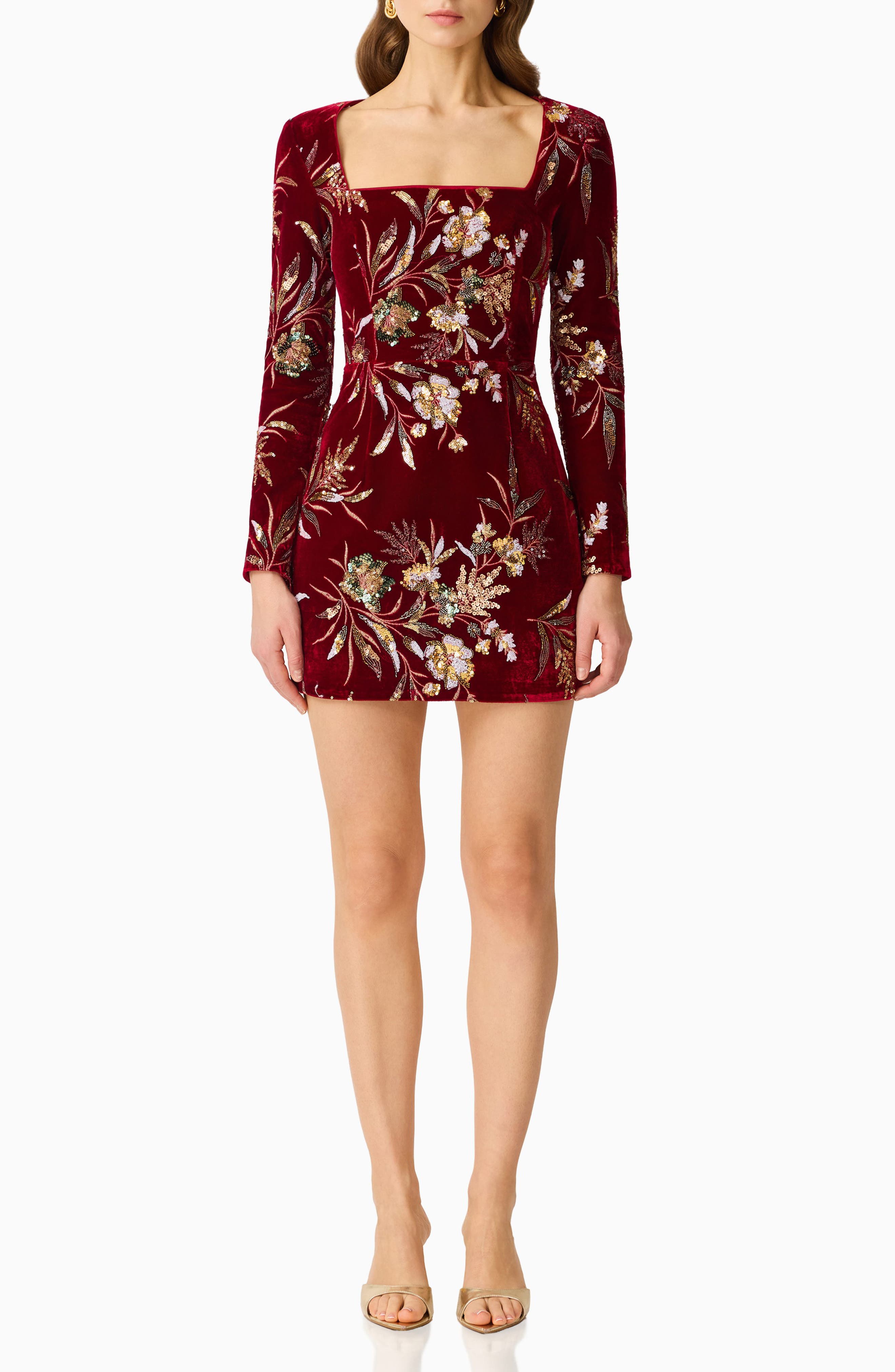 selected BURGUNDY