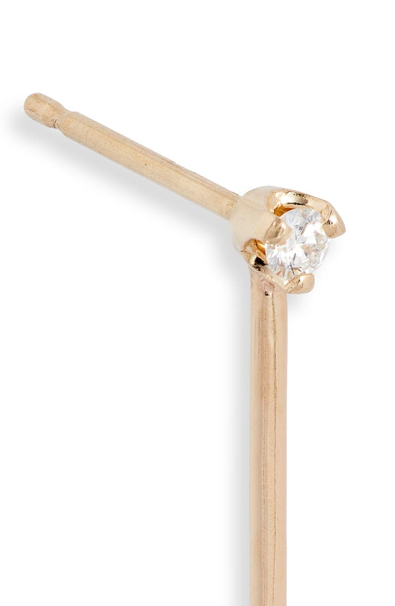 Zoë Chicco Large Rectangle Hoop Earrings, Alternate, color, 