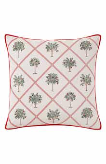 Tommy Bahama Palm Tree Trellis Decorative Accent Pillow