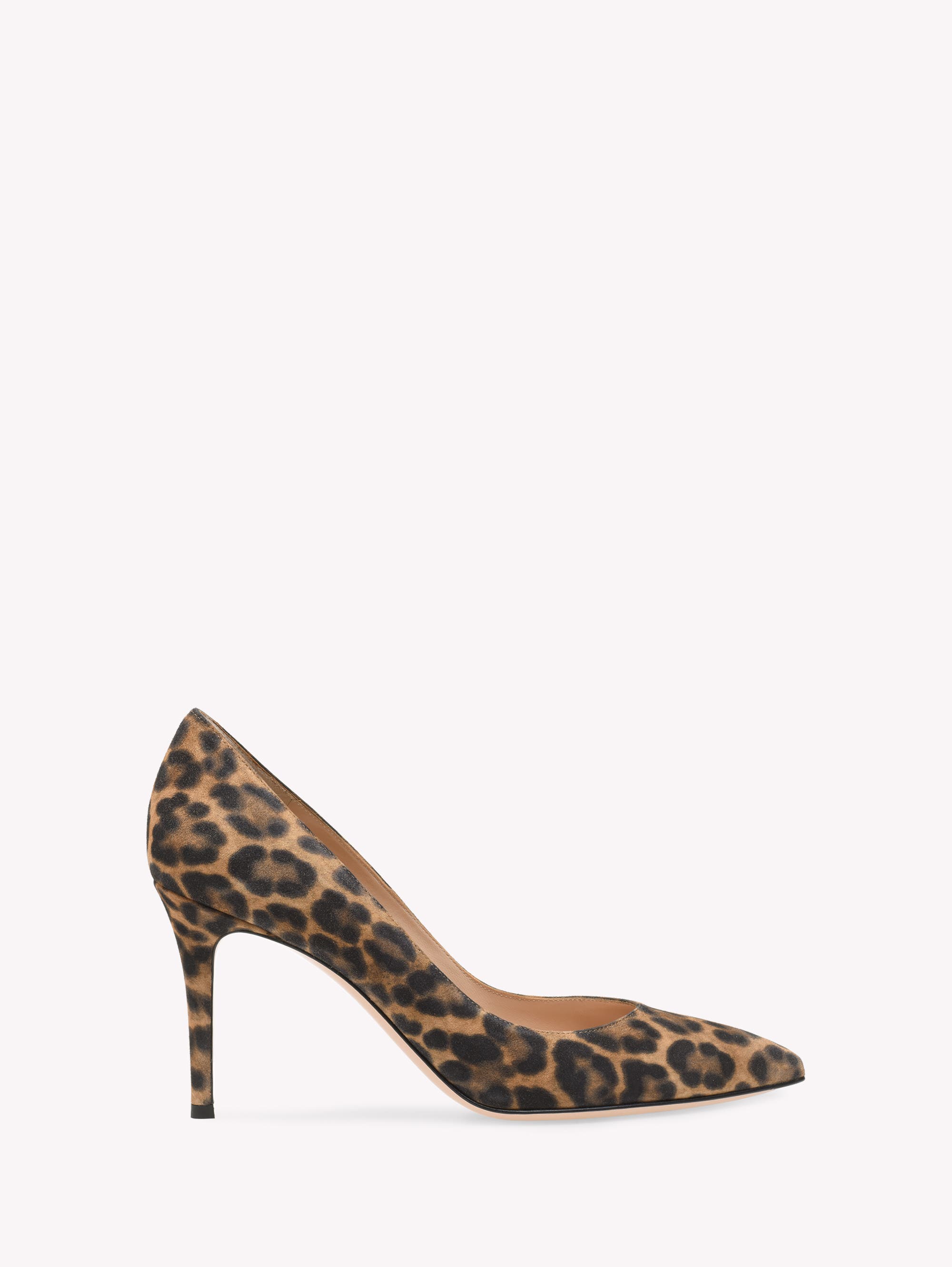 Gianvito Rossi Gianvito 85 Pump, Main, color, Brown Suede
