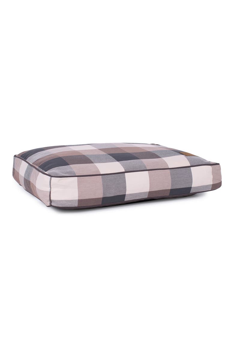 Block Plaid Napper Dog Bed, Alternate, color, BLOCK PLAID