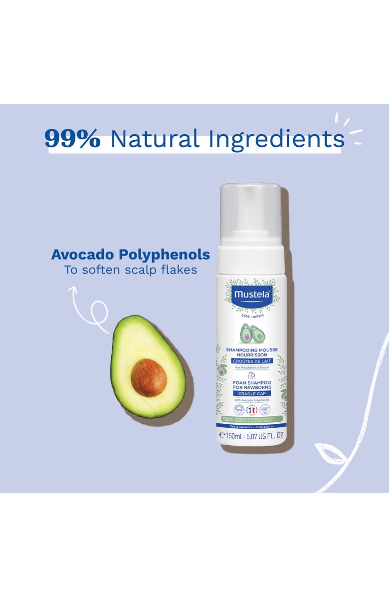 Mustela<sup>®</sup> Foam Shampoo, Alternate, color, White
